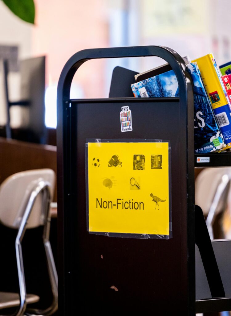 Non-fiction cart